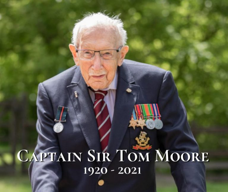 R.I.P Sir Captain Tom Moore